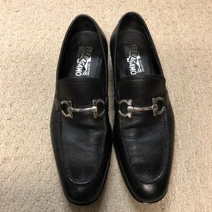 Men’s Salvatore Ferragamo Loafers Blk Sz 10US